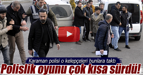 Afganlara operasyon yapan sahte polisler tutuklandı.