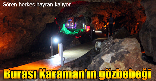 Gören herkes hayran kalıyor, burası Karaman'ın gözbebeği