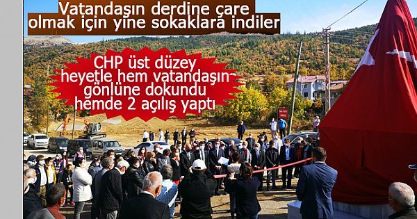 Karaman'da CHP kısa güne bir sürü etkinlik sığdırdı
