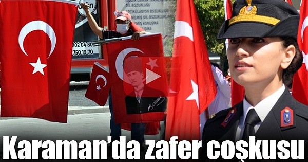 Karaman'da zaferin 99'uncu yılı kutlandı