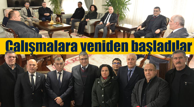 Hatipoğlu ve ekibi çalışmalara yeniden başladı