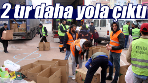 Karaman'dan 2 tır daha yola çıktı