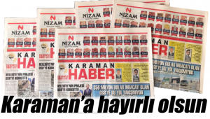 Karaman haber gazetesi yayın hayatına başladı