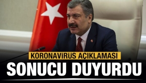Bakan Koca Koronavirüsle ilgili sonucu açıkladı