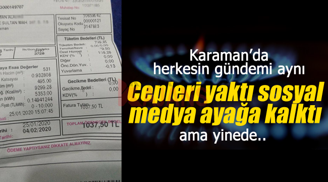 Karaman'da herkesin gündemi aynı