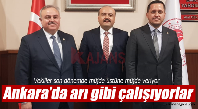 Karaman Milletvekilleri müjdeleri yine sıraladı