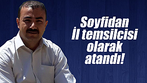 Soyfidan Karaman temsilcisi olarak atandı