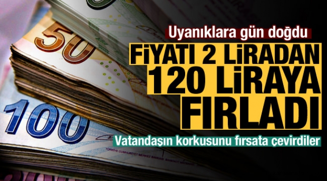 Uyanıklar vatandaşın korkusunu fırsata çevirdi