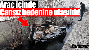 Araç içerisinde cesedi bulundu