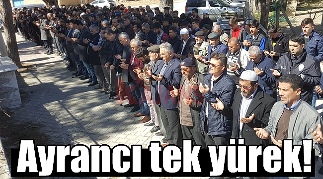 Ayrancı tek yürek!