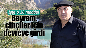 Başkan Bayram'dan 10 maddelik öneri