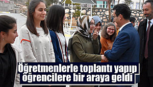 Çalışkan Ermenek ilçesinde temaslarda bulundu