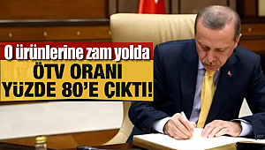 Erdoğan imzaladı, o ürünlere zam yolda