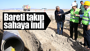 Kalaycı bareti takıp sahaya indi