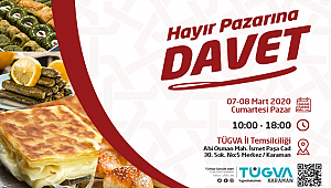 Karaman'da Hayır pazarı kuruluyor