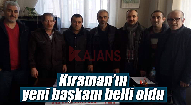 Kıraman'ın yeni başkanı belli oldu