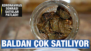 Son günlerde baldan çok satıyor