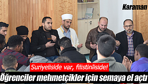 Yabancı öğrenciler Mehmetçik için dua etti