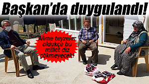 Alime teyzeler oldukça bu millet diz çökmeyecek!