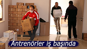 Karaman'da antrenörler iş başında