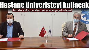 Karaman'da üniversite sağlık sektörüne destek