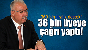 Karaman'dan 360 bin liralık çağrı