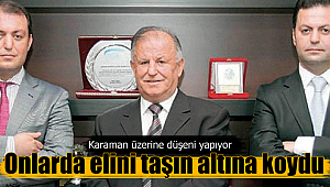 Onlarda elini taşın altına koydu