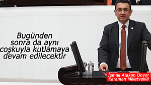 Ünver'den 23 Nisan kutlaması