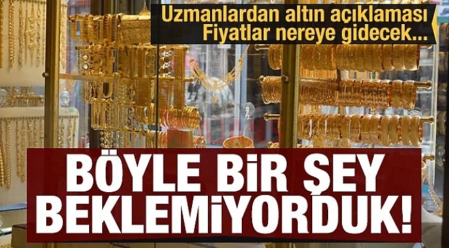 Uzmanlar bile beklemiyordu altında son durum