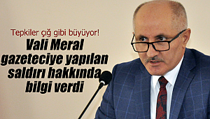 Validen gazeteciye yapılan silahlı saldırı ile ilgili açıklama