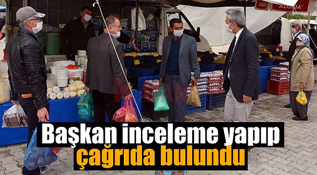 Başkan inceleme yapıp çağrıda bulundu