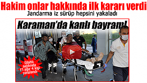 Bayramı kana bulamışlardı karar verildi