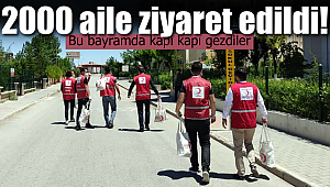 Bu bayramda kapı kapı gezdiler