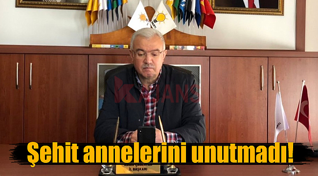 Çağlayan şehit annelerini unutmadı