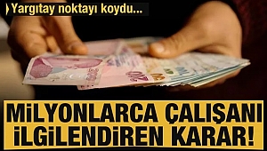 Çalışanlara müjde, emsal sayılacak