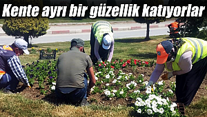 Kente ayrı bir güzellik katıyorlar