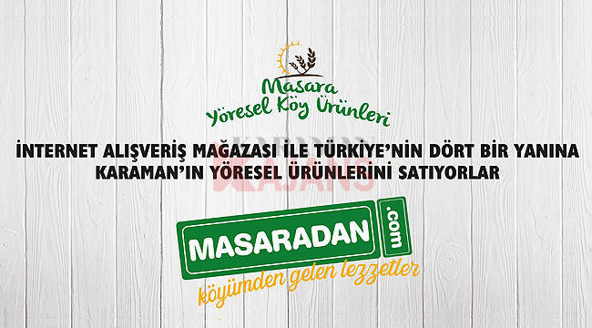 Yöresel lezzetler artık masaradan.com'da