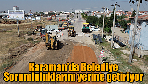 Belediye o yolu asfaltlıyor