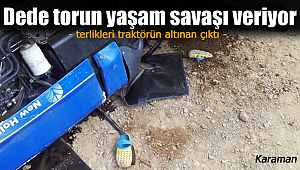 Dede torun yaşam savaşı veriyor