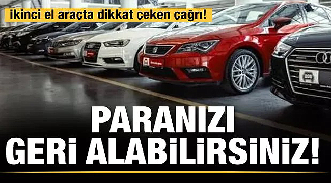 Fiyatı artırılmışsa paranızı alabilirsiniz