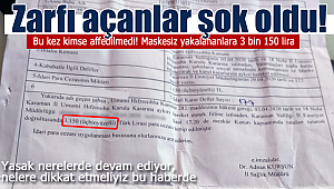 Karaman'da kimse affedilmedi dikkat 3 bin 150 lira cezası var