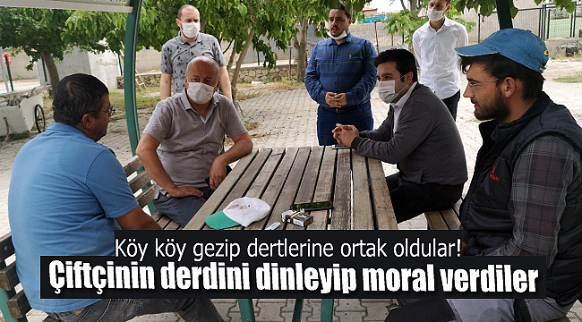 Köy köy gezip dertlerine ortak oldular