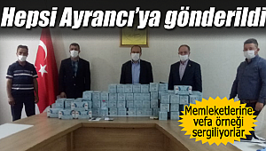 Memleketlerine vefa gösteriyorlar