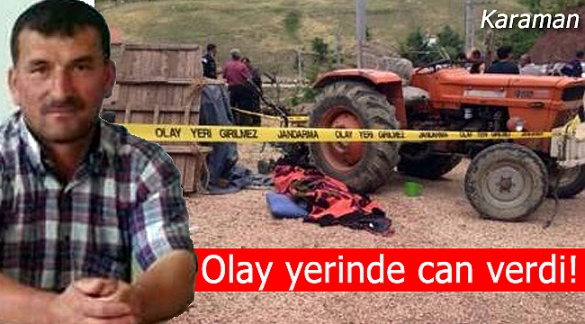 Olay yerinde can verdi