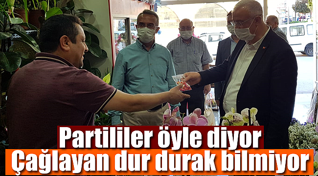 Partililer öyle diyor, Çağlayan dur durak bilmiyor