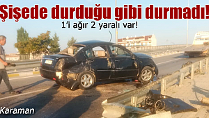 Şişede durduğu gibi durmadı 1'i ağır 2 kişi yaralandı