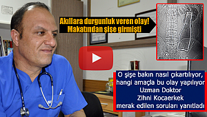 Zihni Kocaerkek makattan şişe girme olayını değerlendirdi