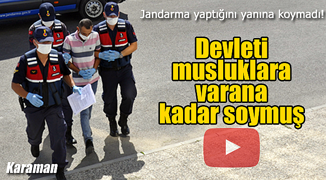 Devleti musluklarına varana kadar soymuş