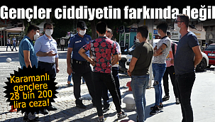 Gençler tehlikenin farkında değil, 25 bin lira ceza kesildi