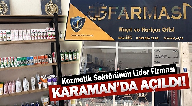 Karaman'da Farmasi kayıt ve kariyer ofisi açıldı